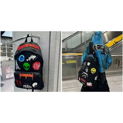 Balenciaga Patchwork Backpack [2 styles]