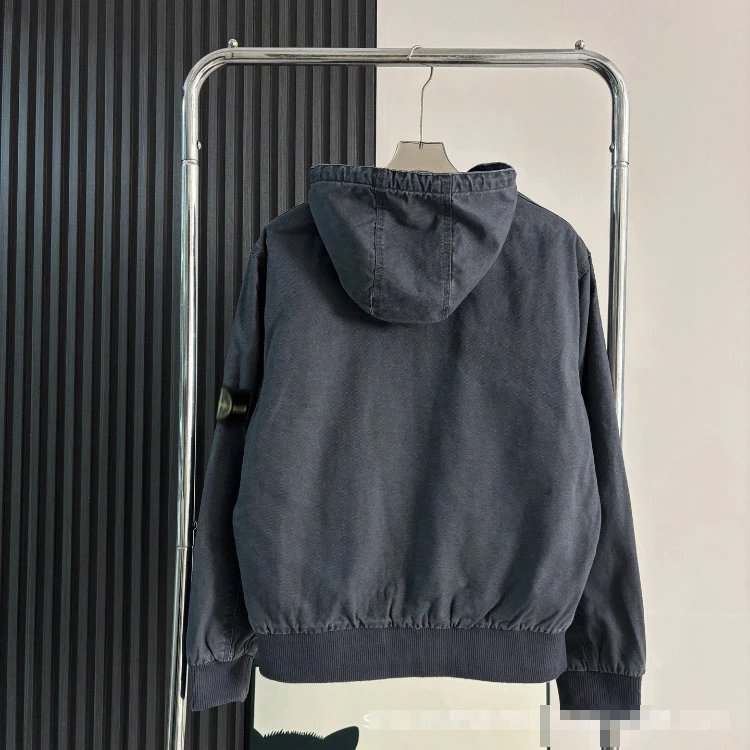 Unbranded Jackets Hooded zip-front padded jacket with kangaroo pockets image 2