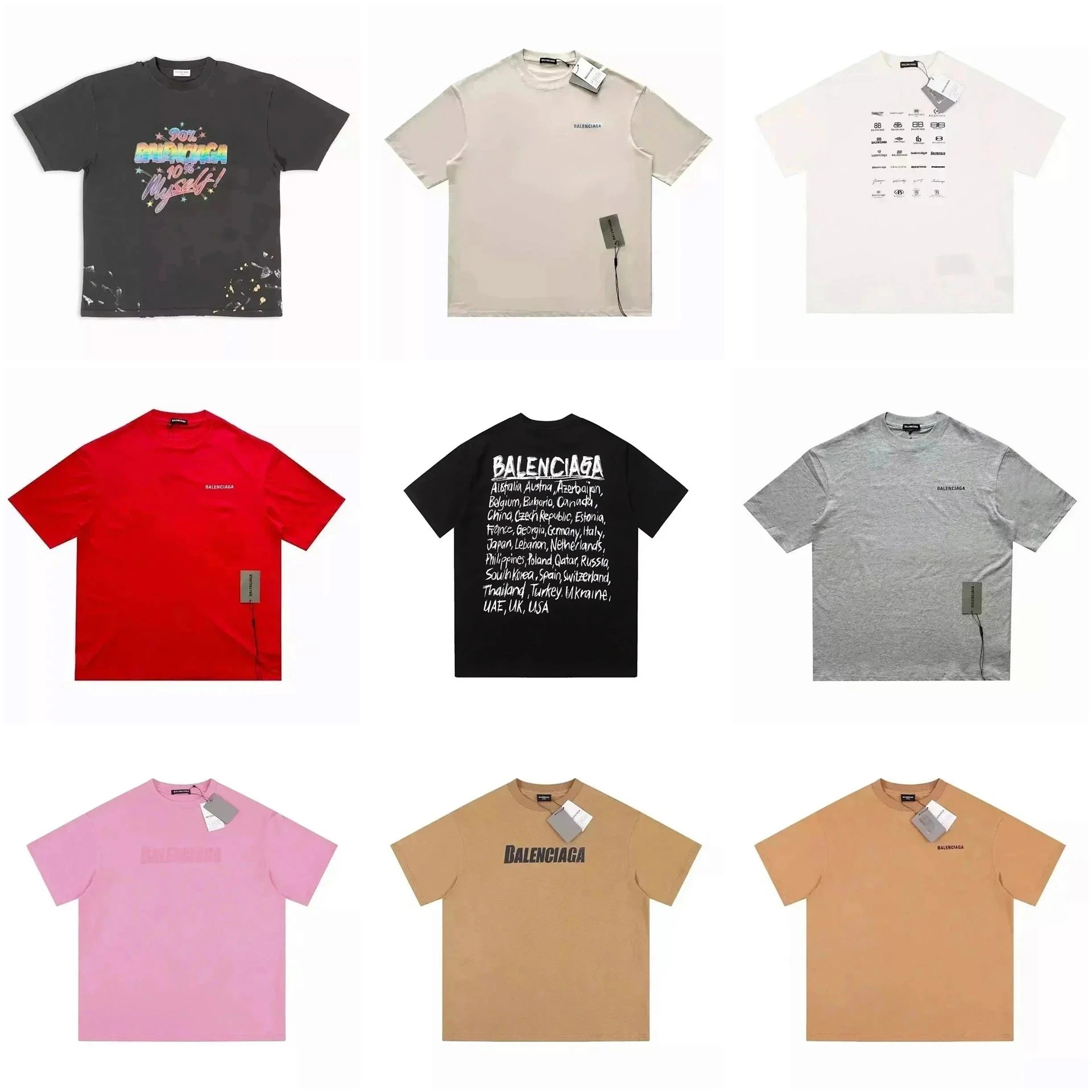 Balenciaga Graphic Print T-Shirt
