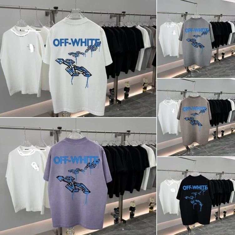 Off-White Driptext Logo T-Shirt