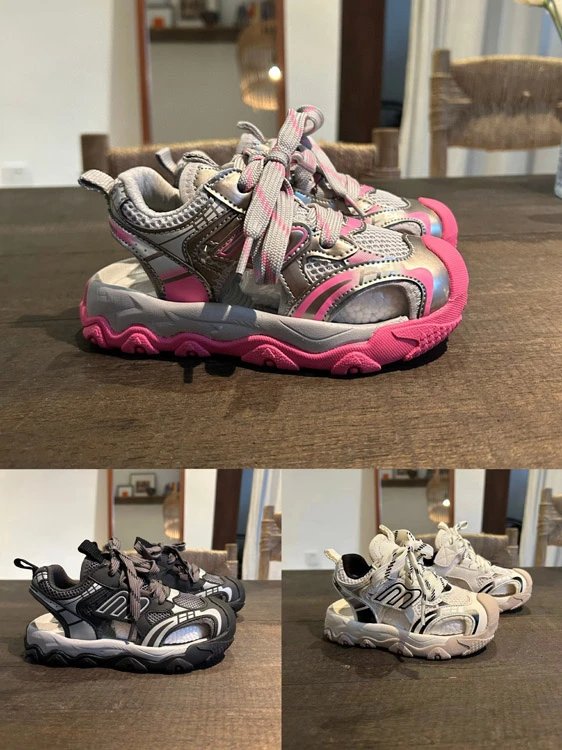 Unbranded Sneakers 4222 Chunky Mesh Lace-Up image 1