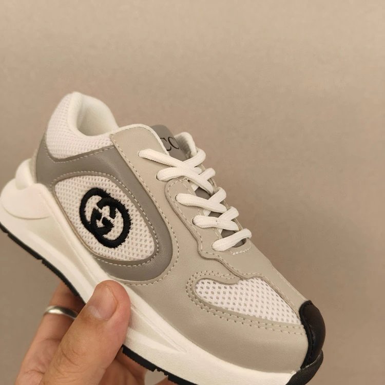 Gucci Sneakers Children's lace-up mesh image 9