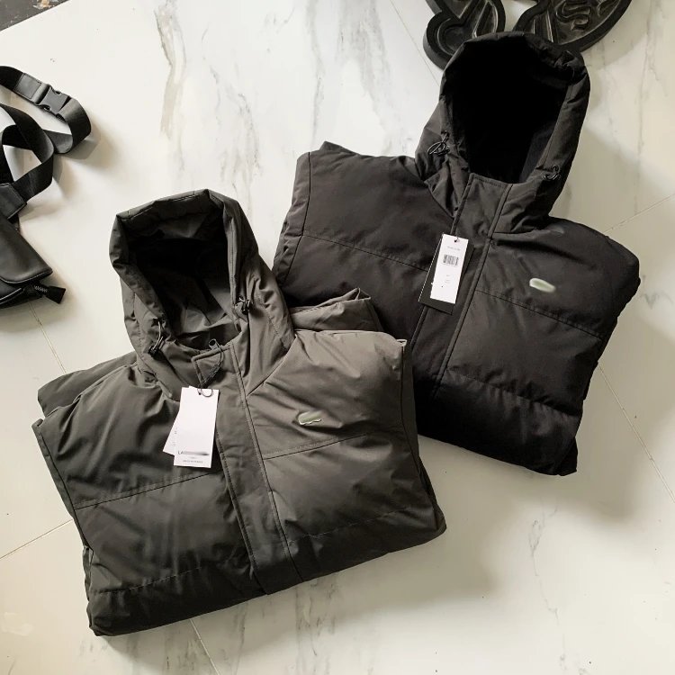 Unbranded Coats Hooded quilted padded mid-length coat image 3