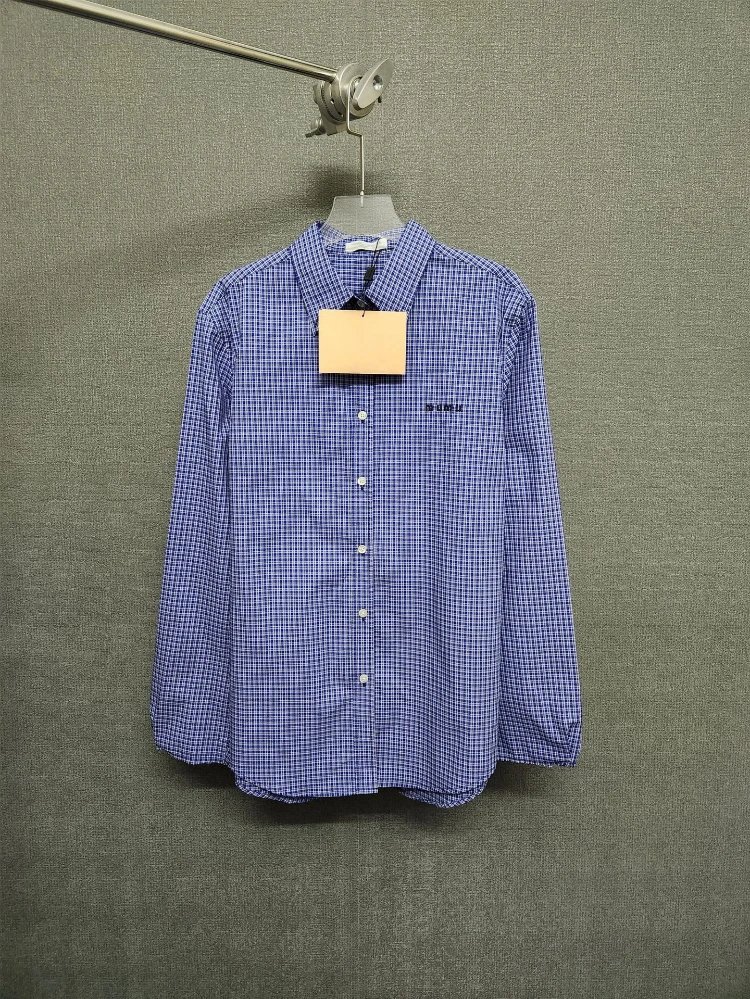 Blue plaid
