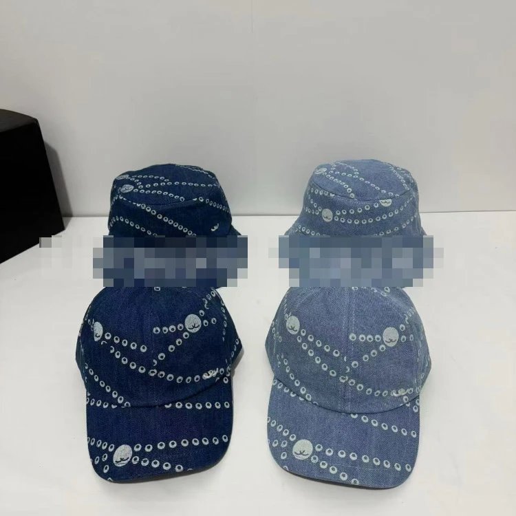 Louis Vuitton Yayoi Kusama denim cap dots