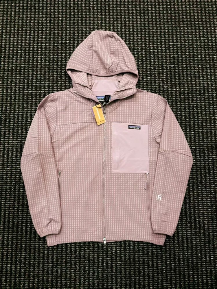 Patagonia Jackets R2 TechFace Hooded Jacket — SKU-03-Taro Purple