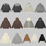 Unbranded Striped Knit Hooded Sweatshirts [20 styles]