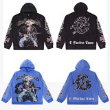 Cromagnon Skull Guitarist Hoodie [2 styles]