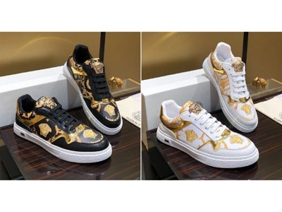 Versace Medusa Baroque Print Sneakers [2 styles]
