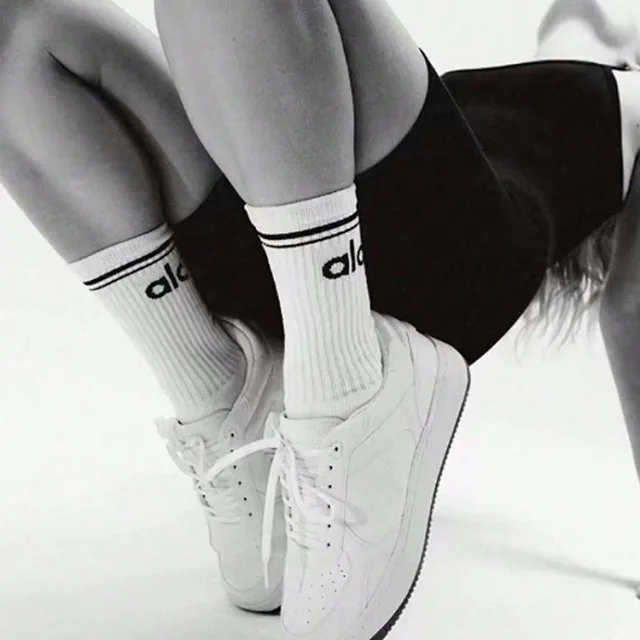 A@LC Socks 5213 Mid-Calf Striped Sports product detail image 4