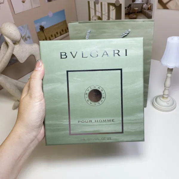 Bvlgari Pour Homme Mini Perfume Gift Set Green - 10