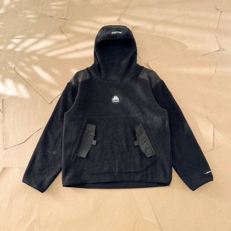 Supreme Nike ACG Black Balaclava Fleece Pullover