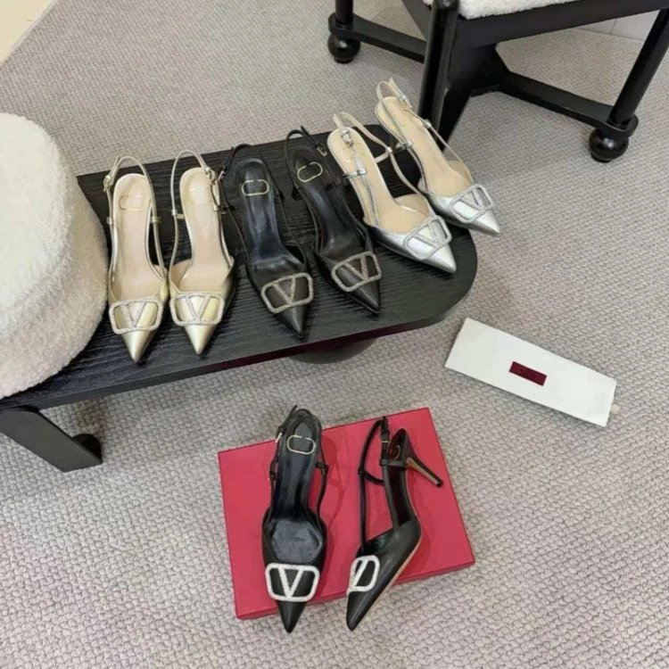 Valentino Rockstud High Heel Sandals