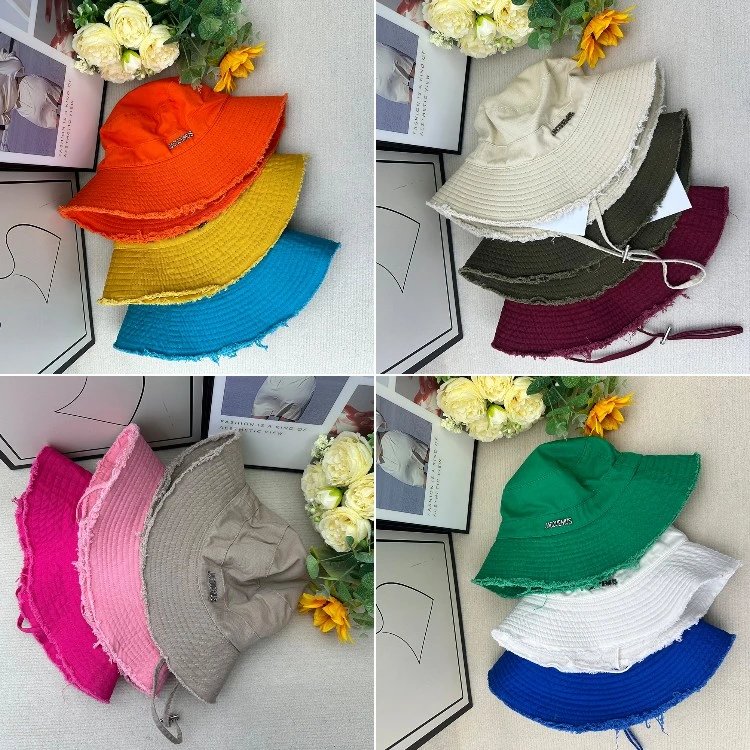 Frayed Edge Bucket Hat - 004828