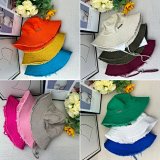 Unbranded Frayed Edge Bucket Hat [12 styles]