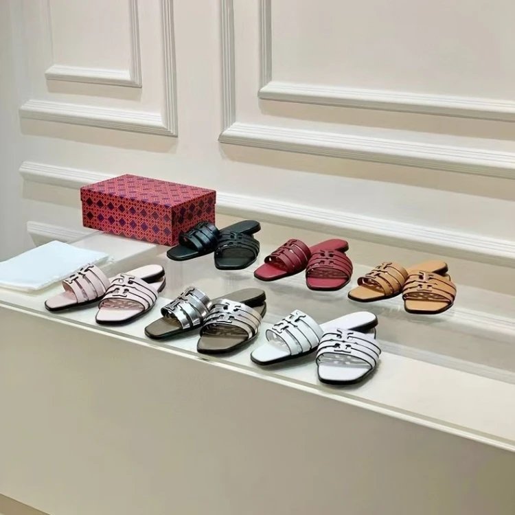 Hermes H-Strap Slippers