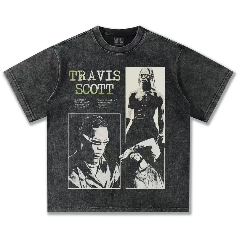 TS Three-Grid – Washed Black