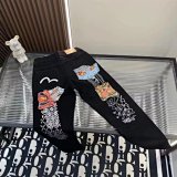 EVISU x Japanese Mythology Graphic Denim Pants