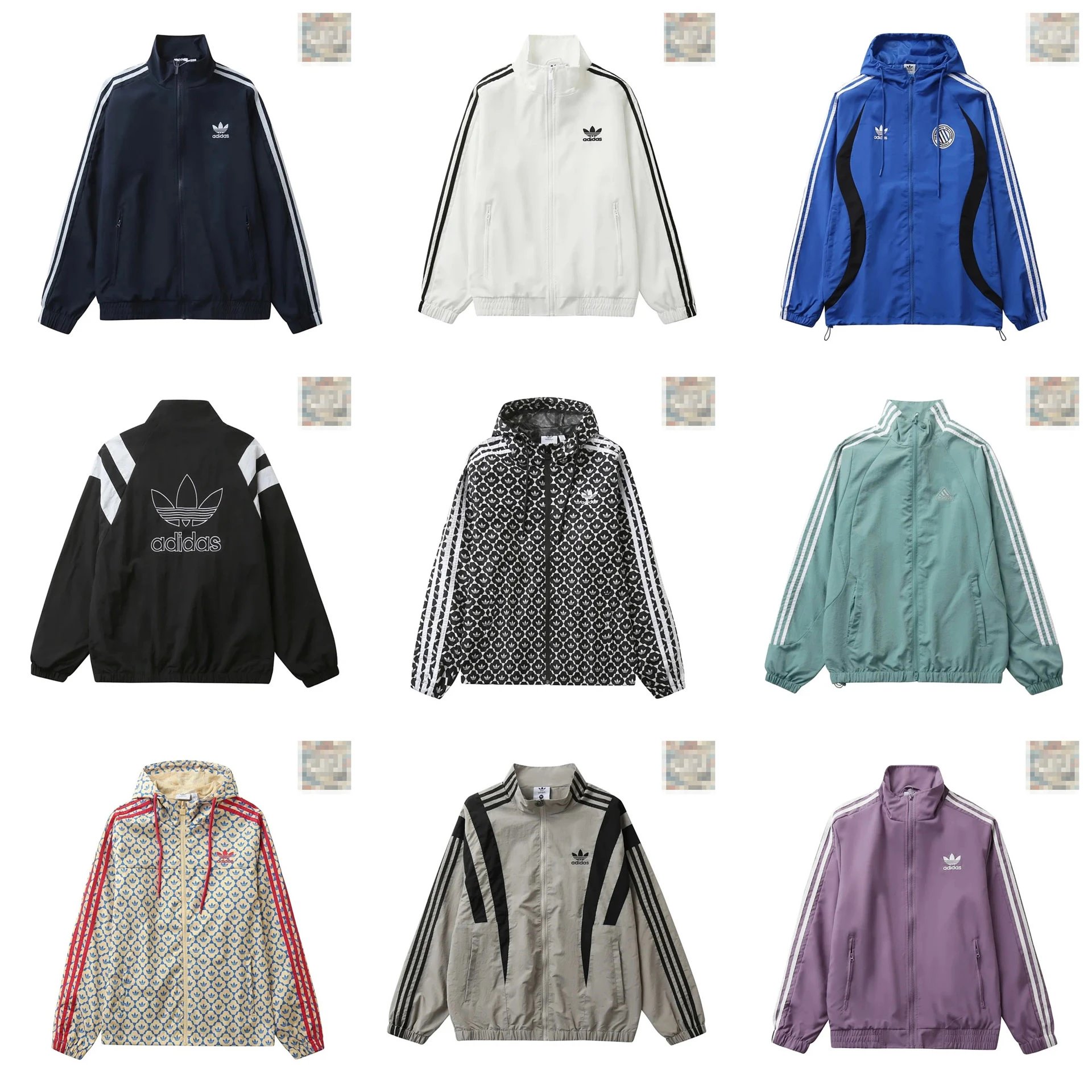 Adidas Three Stripes Track Jacket