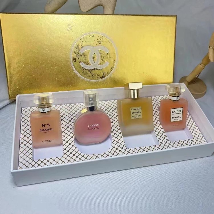 Unbranded Assorted fragrance gift sets — SKU-18-frosted 4 piece set 30ml