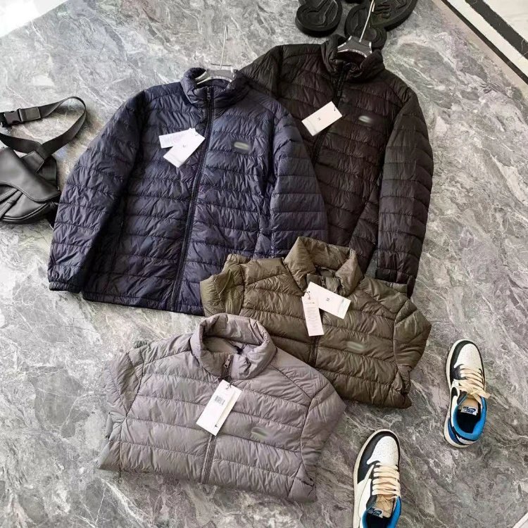 Lacoste Lightweight Packable Stand-Collar Down Jackets - 007665