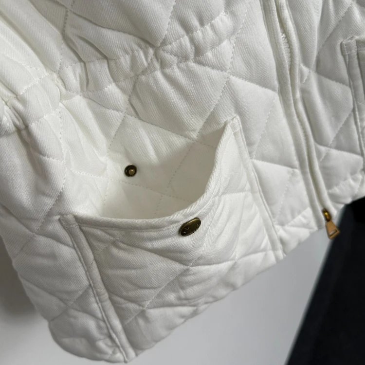 Moncler Vests Quilted zip-front utility vest with drawstring waist image 6