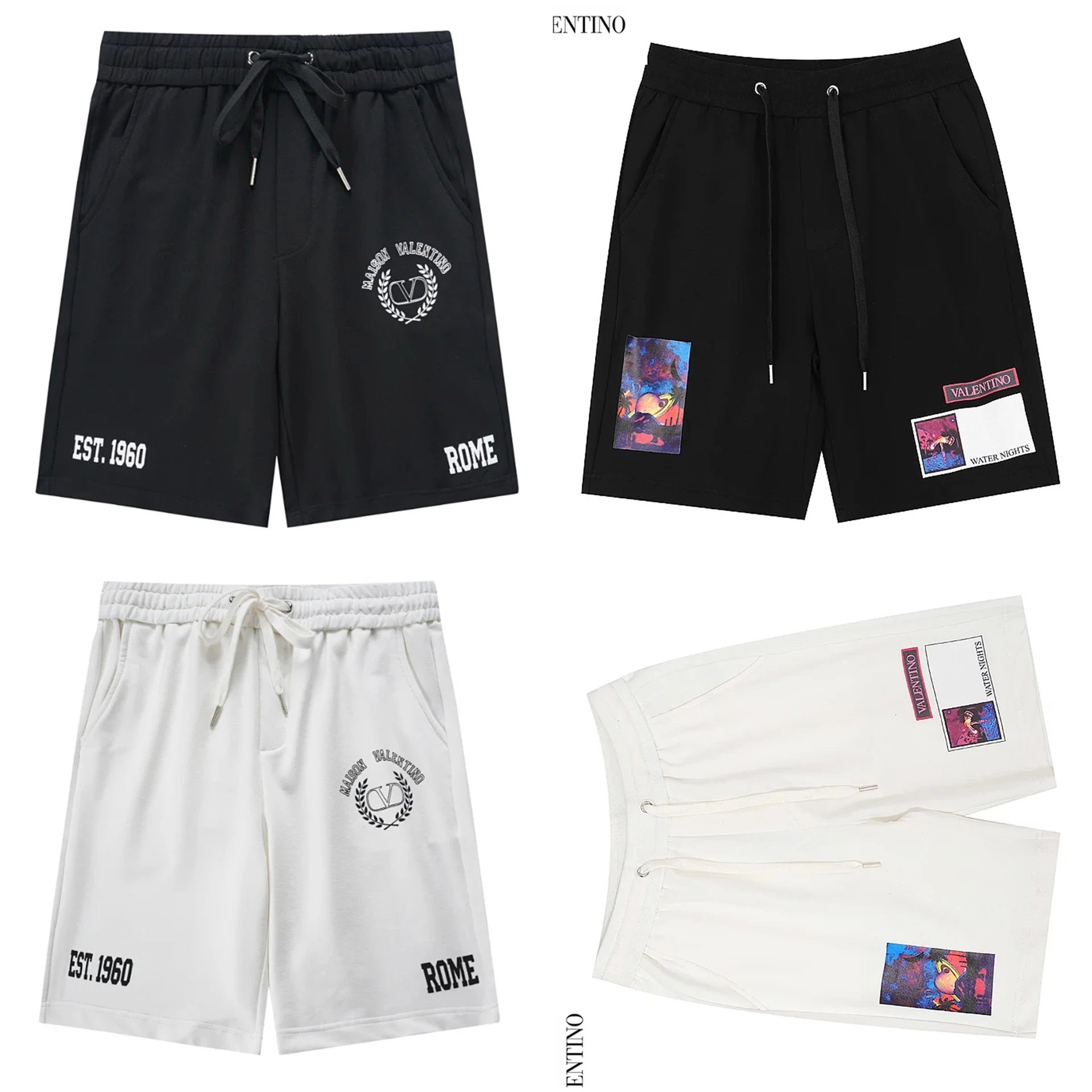 Valentino EST. 1960 ROME Shorts