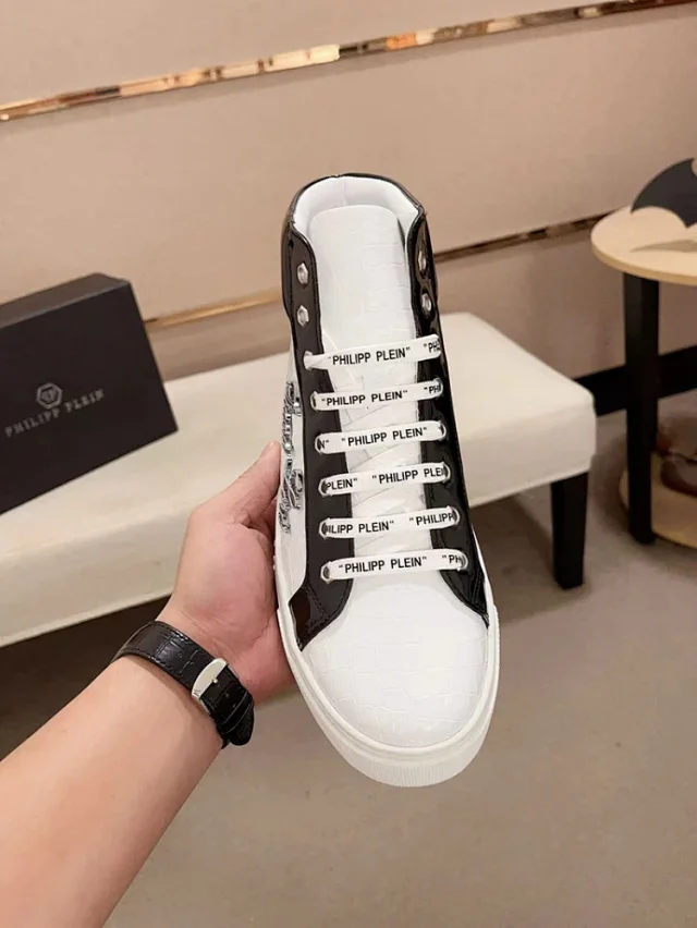 Philipp Plein Sneakers High-Top Crocodile-Embossed product detail image 2