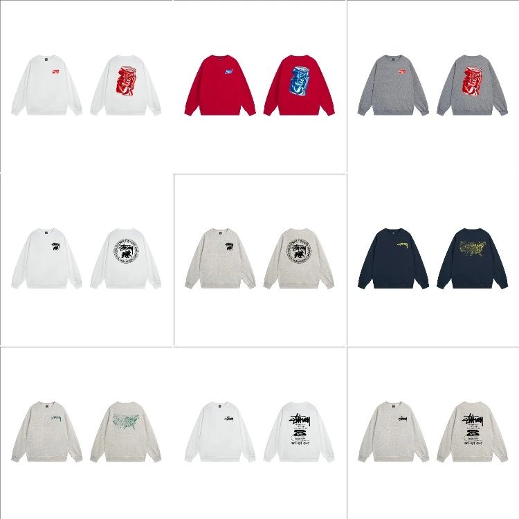 Stussy Classic Letter Print Hoodie