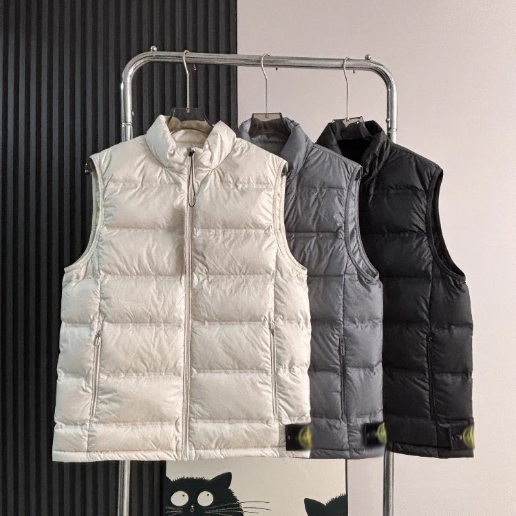 Stone Island Down Gilet with Badge
