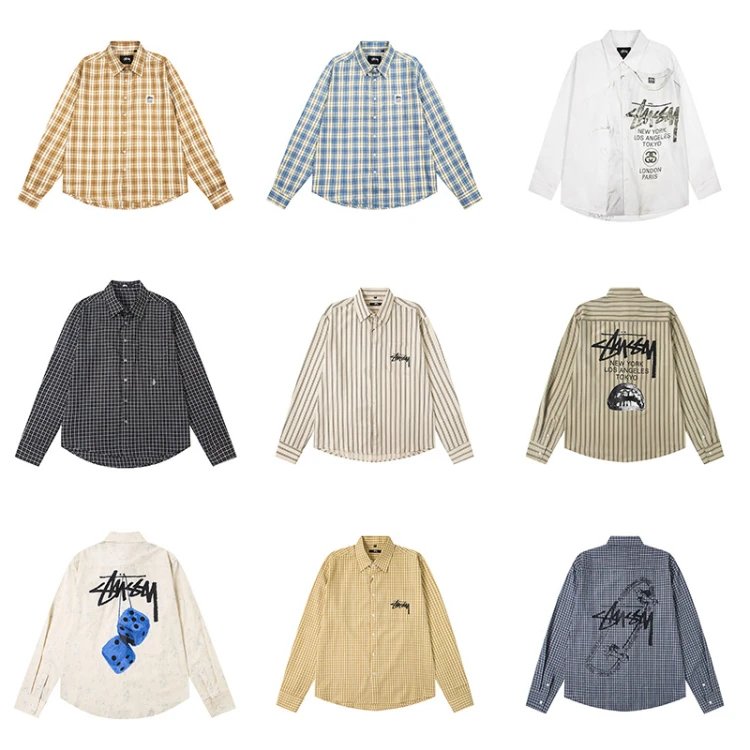 Stussy Long Sleeve Graphic Shirt