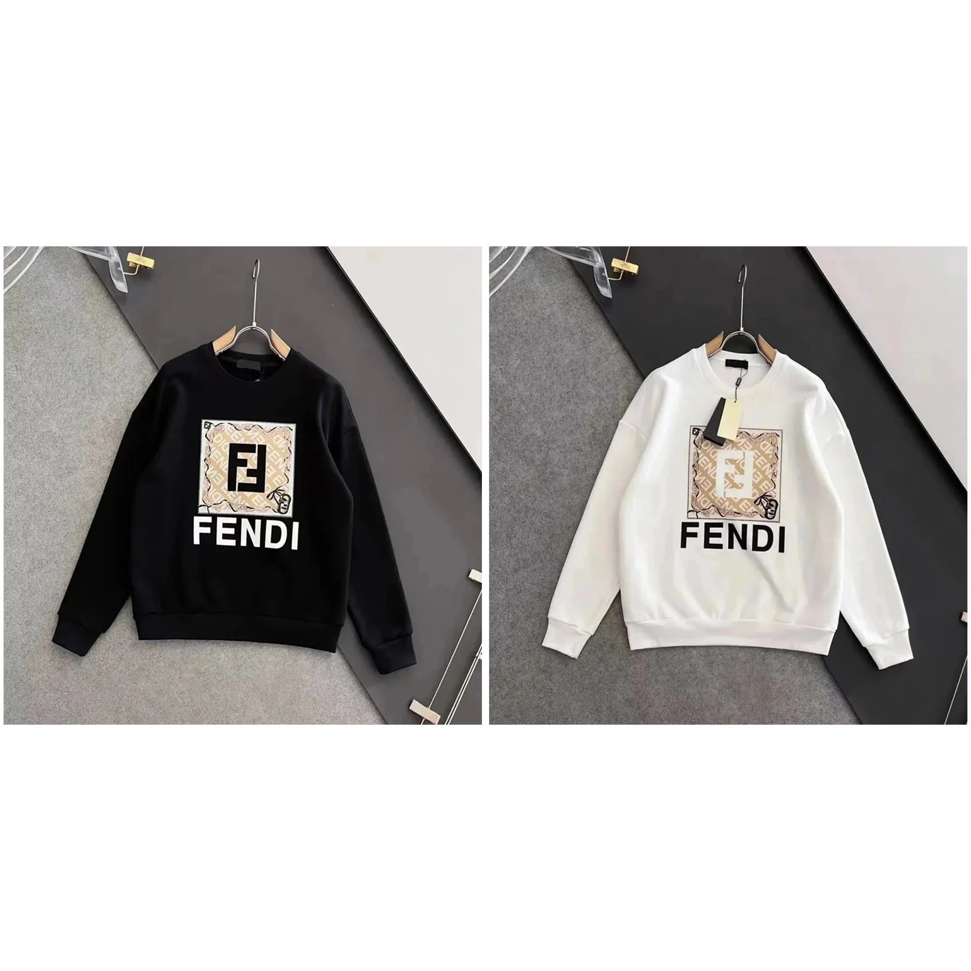 Fendi FF Logo Hoodie