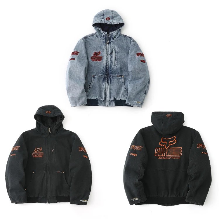 Supreme Fox Racing Collaboration Hooded Jacket