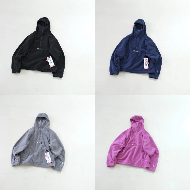 Supreme Polartec Face Mask Half Zip Hooded Sweatshirt