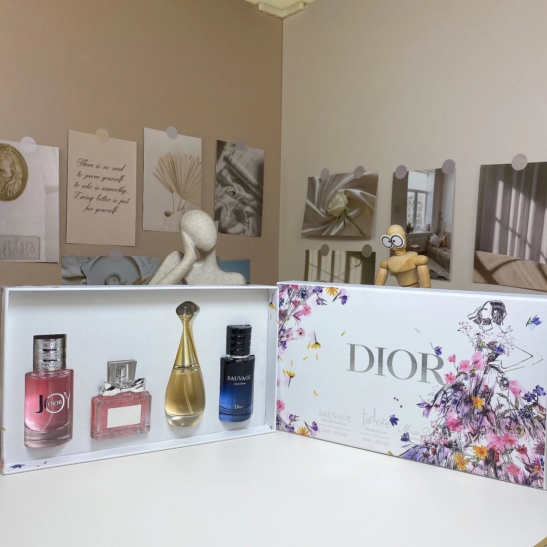 Dior Model 3471 - perfume 4-piece set floral color edition 30ml