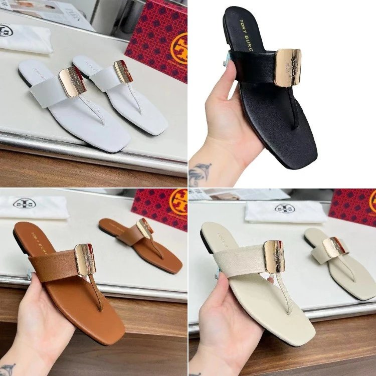 Tory Burch Miller Flat Thong Sandals [4 styles] listing image