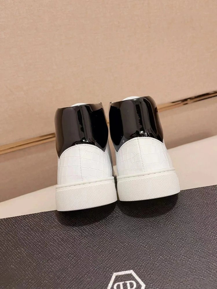 Philipp Plein Sneakers High-Top Crocodile-Embossed image 6
