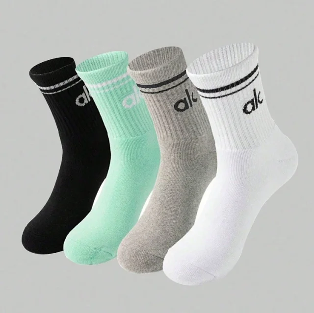 A@LC Socks 5213 Mid-Calf Striped Sports product detail image 2