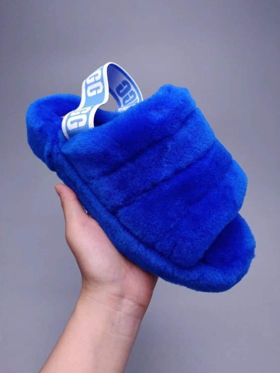 UGG Slippers Fluff Yeah Slide — 5119 blue