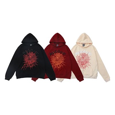 Spider Web Print Hoodie [3 styles]