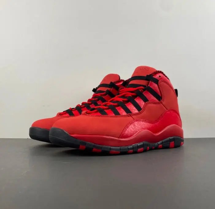 Air Jordan 10 Red Sn