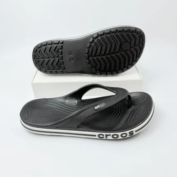 Crocs Classic Flip White Sandals Slippers - 4
