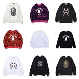A BATHING APE Classic Logo & Shark Hoodies & Sweatshirts [11 styles]