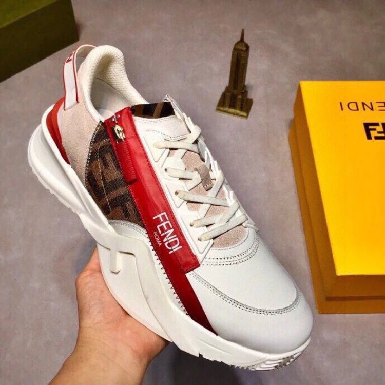 Fendi Sneakers Chunky zip-panel — 4
