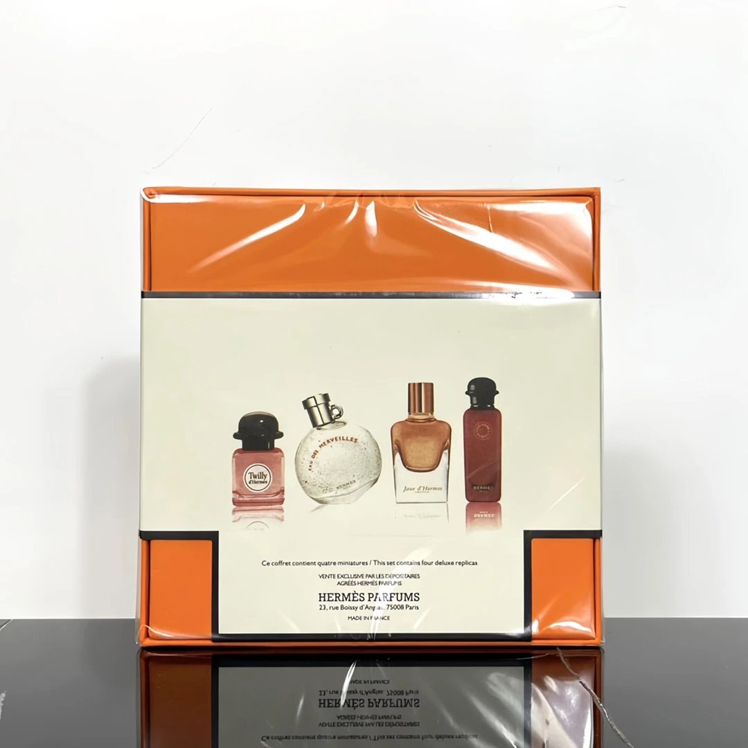 Hermès Mini Perfume Set Orange Box - 4