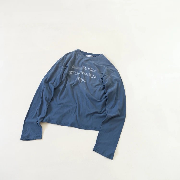 Washed blue