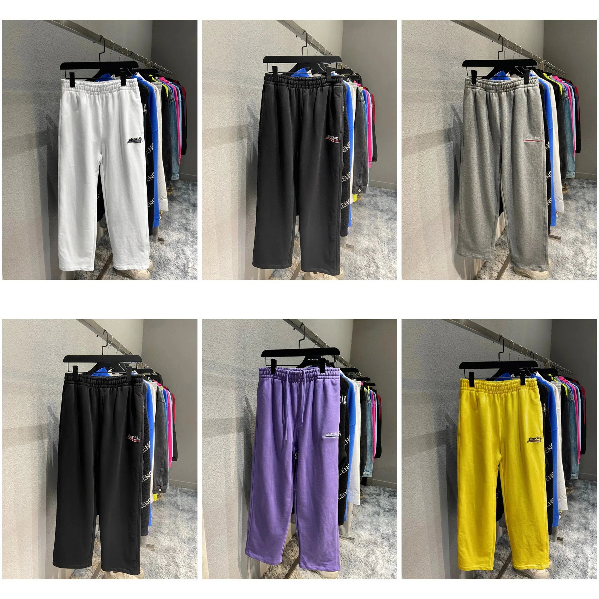 Balenciaga Triple S Logo Pants