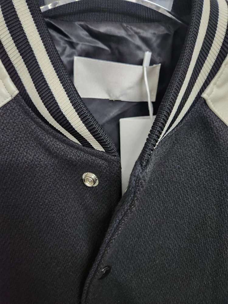Unbranded Jackets Varsity bomber jacket with contrast raglan panels image 5