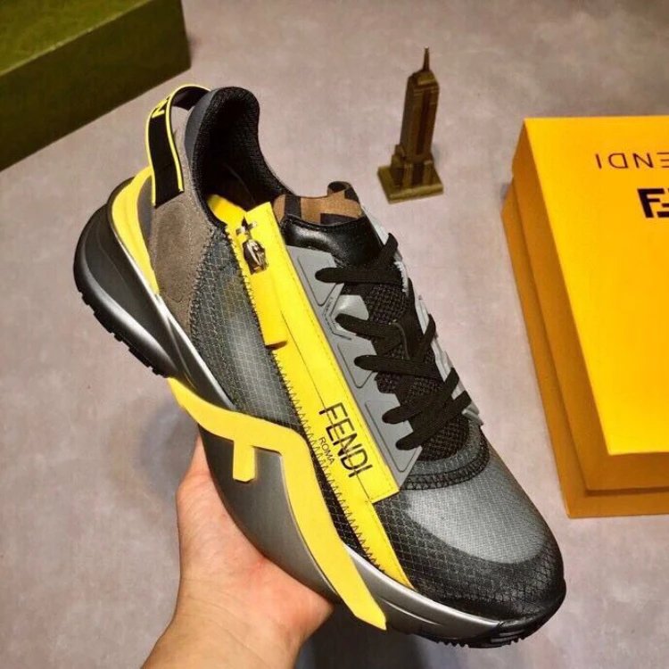 Fendi Sneakers Chunky zip-panel image 6