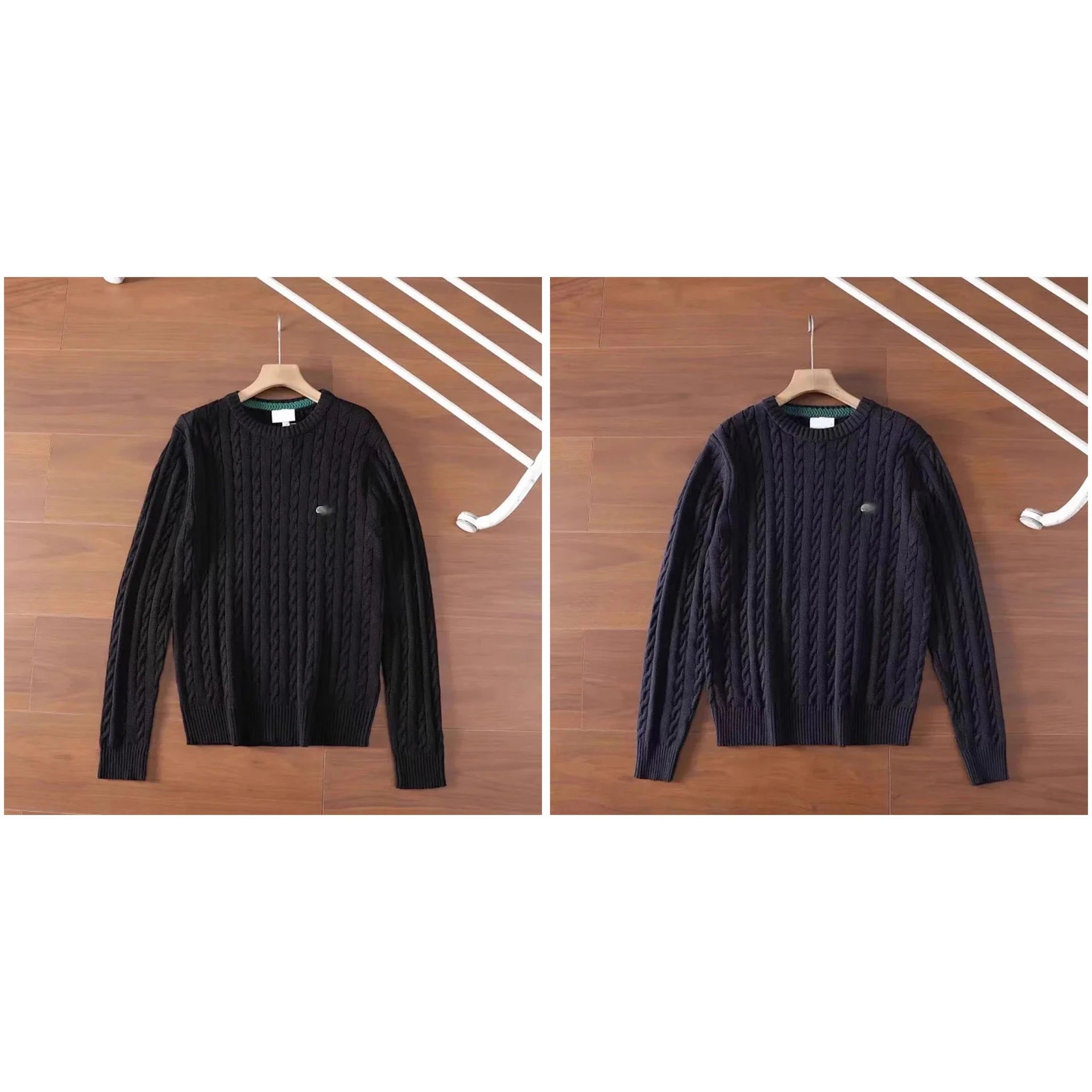 Cable Knit Crewneck Sweater [2 styles]